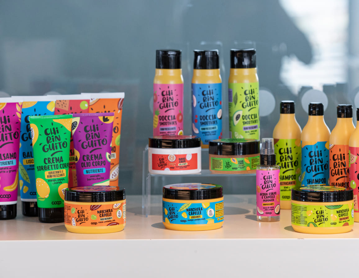 linea cosmetici chiringuito coop integrale